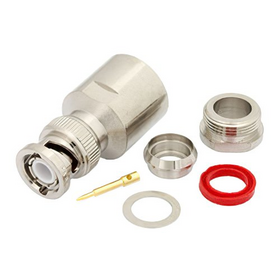 BNC αρσενικό clamp connector για καλώδιο RG8/213