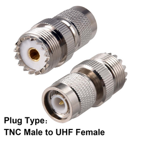 Μετατροπέας TNC male σε UHF female
