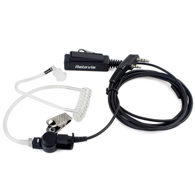RETEVIS 2 PIN Covert Acoustic Tube Earpiece MIC