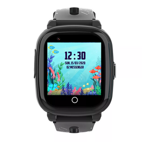 Wonlex KT10s Android 4G παιδικό smartwatch  με κάμερα - βιντεοκλήση- GPS - σύνδεση σε WiFi -μαύρο χρώμα