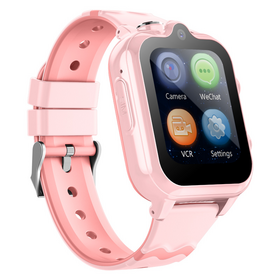 Wonlex KT18 Android 8.1 4G παιδικό smartwatch με 2 κάμερες / GPS/ SOS/ βιντεοκλήση- WiFi- Bluetooth (ροζ χρώμα)