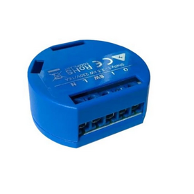 Shelly 1 Smart Μini Wi-Fi Ρελέ με Μία Ψυχρή Επαφή 16Α και Υποστήριξη Τοπικού Χειρισμού