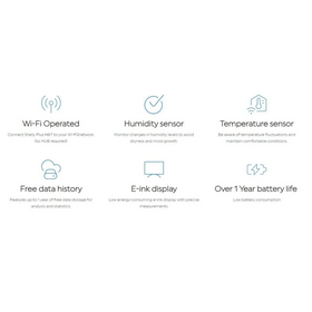 Shelly Plus H&T Αισθητήρας Smart WiFi Θερμοκρασίας & Υγρασίας, Αυτονομία 1 Έτος , Επαναφορτιζόμενος