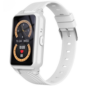 S10 smartwatch 4G με πλήκτρο sos- GPS- μέτρηση θερμοκρασίας, καρδιακού παλμού και πίεσης, αισθητήρα πτώσης (λευκο χρώμα)