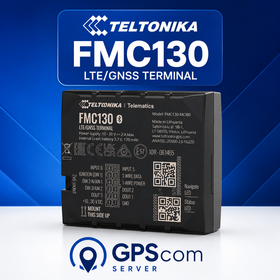 FMC130 4G GPS tracker με ενσωματωμένη SIM κάρτα και 1 χρόνο συνδρομή