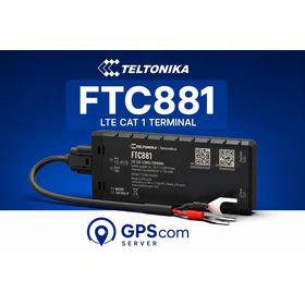 FTC881 4G GPS tracker IP69K με SIM κάρτα + 1 ΜΗΝΑ ΔΩΡΕΑΝ συνδρομή GPScom Server