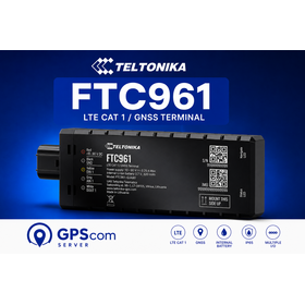 FTC961 4G GPS tracker IP69K με SIM κάρτα + 1 ΜΗΝΑ ΔΩΡΕΑΝ συνδρομή GPScom Server