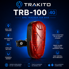TRB-100 GPS Tracker – Ασφάλεια & Παρακολούθηση Ποδηλάτου