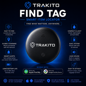 TRAKITO™ FIND TAG DUAL Smart item locator