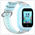 Wonlex KT23T Android 4G παιδικό smartwatch με θερμόμετρο, κάμερα, βιντεοκλήση, GPS,σύνδεση σε WiFi -γαλαζιο χρώμα