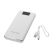 Power bank 5V/30000mAh με 3 θύρες USB και LCD οθόνη - Λευκό