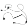 RETEVIS 2 Pin Earpiece Mic Finger PTT Headset για Kenwood Retevis BAOFENG πομποδέκτες