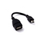 Καλώδιo usb 2.0 A θηλυκό σε mini usb αρσενικό σε μαύρο χρώμα με μήκος 0.5M.