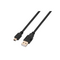 Kαλώδιo usb A σε mini usb B, σε μαύρο χρώμα με μήκος 1.8M.