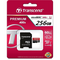 Transcend microSD κάρτα μνήμης 256GB Class 10 με SD adapter
