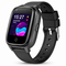 ΚΤ17S 4G smartwatch με πλήκτρο SOS για άμεση βοήθεια Ηλικιωμένων απο απόσταση (Μαύρο-γκρι χρώμα)