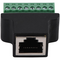 RJ45 Female To 8 Pin Removable Terminal Screw adapter