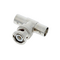 BNC Splitter, BNC Male to Dual Female Coax Adapter Connector