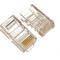 Βύσμα RJ-45 male Cat5e διάφανο συσκευασία 50τμχ